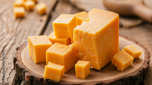 Cheddar cheese is a natural cheese that is relatively hard, off-white (or orange if colourings such as annatto are added), and sometimes sharp-tasting. 