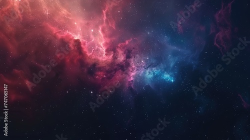 Mystical Nebula Background: Discovery in Abstract Cosmic