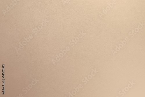 Light beige brown tone color paint on environmental friendly cardboard box blank paper texture background with space minimal style