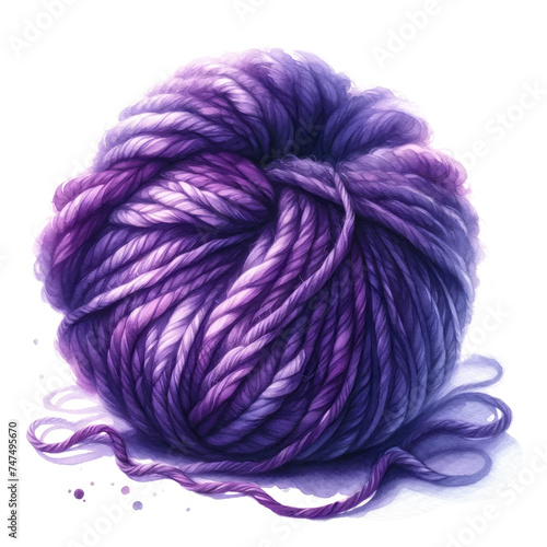 yarn purpletransparent background