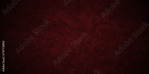 Red vintage grunge texture and Old wall texture. modern backdrop limestone concrete cement black red background. abstract dark red color blank dirty surface design are light gradient background.