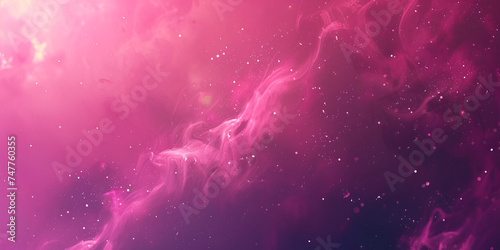 Abstract pink galaxy space background, colorful cosmos universe backdrop Pink nebula space Amaranth pink abstract templates background. PowerPoint and Business 