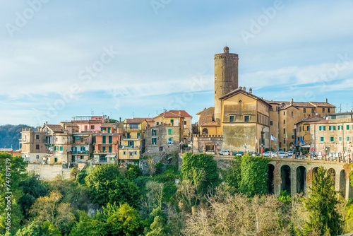 Nemi village near Rome, Italy