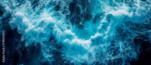 water background with waves