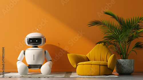 Voice activated robotic home decorators for pers