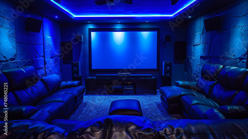 Wireless home theater systems for immersive enter