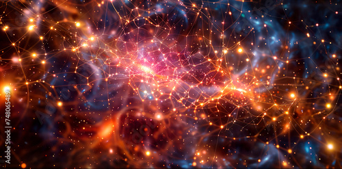 A fantastic conceptual picture of star formation and connections in the universe