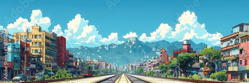 Taipei City Taiwan Railway, Background Banner HD