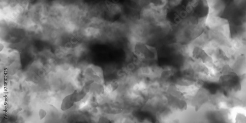 Luxury Nature Abstract: Mountainous Cumulus Clouds Boiling in the Summer Sky. Darkness and light, heaven. Grey clouds. White cloud isolated on black background, Fluffy texture , Abstract smoke...