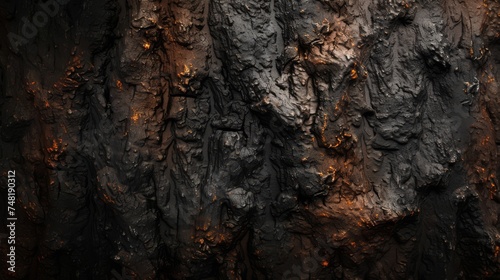 common yew pine bark texture