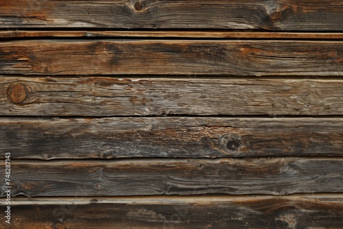 Texture di un piano di legno vecchio e antico marrone scuro