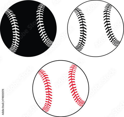 baseball balls isolated on white background, tennis balls, Baseballs silhouette Instant Download, SVG, PNG, EPS, dxf, jpg digital download