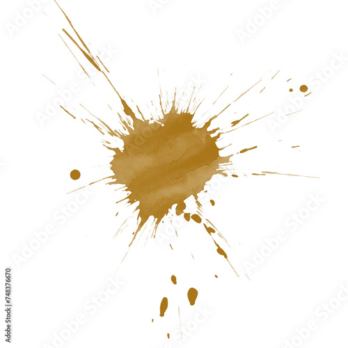explosión de pintura, mancha de café, , cafetería, pintura, salpicadura, texturas, dispersión, de acuarela, tinta, pintura, color,, sin fondo, png, web, para diseño, 