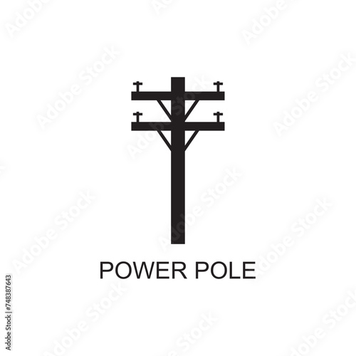 power pole icon , electric icon