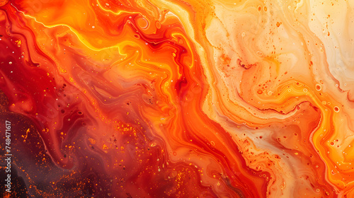 marble background with abstract fire dance elements. Experiment with warm and fiery colors, dynamic shapes, and swirling patte
