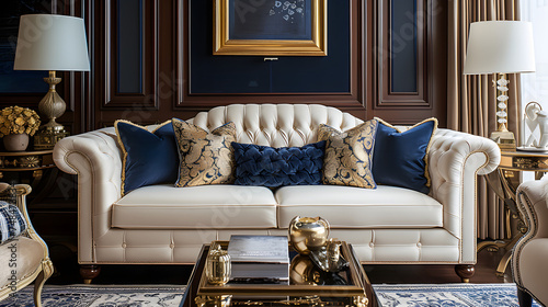 sense of opulence with gilded elements. Add gold leaf accents, ornate patterns, and a rich color palette to create a backgroun