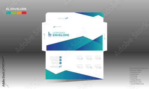 envelope for corporate and any use