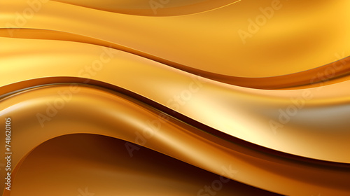 abstract golden background, Golden trendy luxury background, Gold background or texture and gradients shadow,Golden abstract background with some smooth lines in it