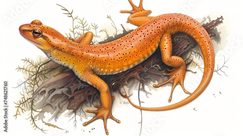 Red Spotted Newt Red Eft