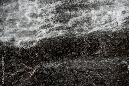 Texturas de una cascada sureña