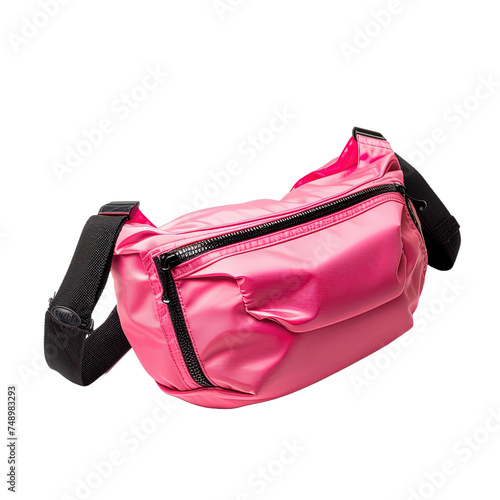 Fanny pack on white or transparent background