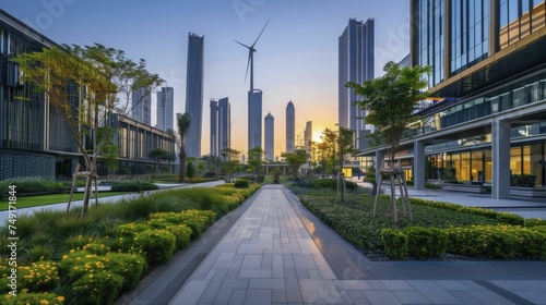 The role of wind energy in sustainable urban planning, Evergreen strategies enhanced by the latest design trends