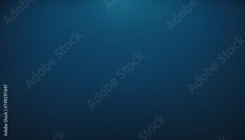 Blue grainy gradient background, noise texture effect, dark abstract web banner design, copy space