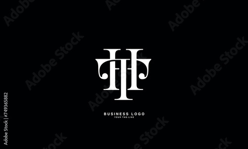 HT, TH, H, T, Abstract Letters Logo Monogram