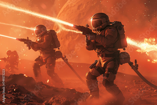 Brave New Frontiers: The Galactic Firefighter Brigade in Action