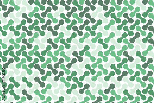 seamless pattern with green circles, seamless pattern wallpaper design, seamless pattern of illustration vector, green wallpaper design of geometric pattern,