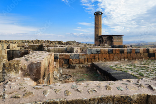 Manuchihr Mosque, Ani Archaeological site, Kars, Turkey