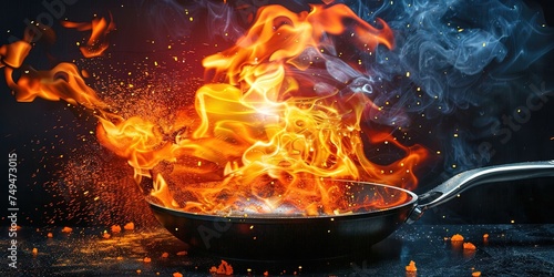 Fire in a frying pan - out of the frying pan into the fire 