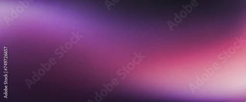 Banner with Smooth pink and purple colors gradient background