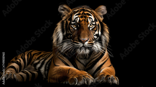 Majestic Sumatran Tiger Portrait