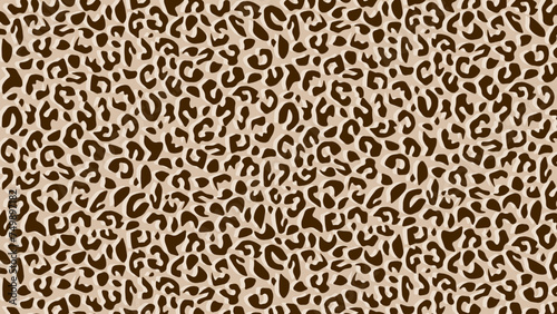 Leopard skin fur texture beige background 