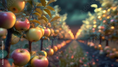 fruity apple orchard
