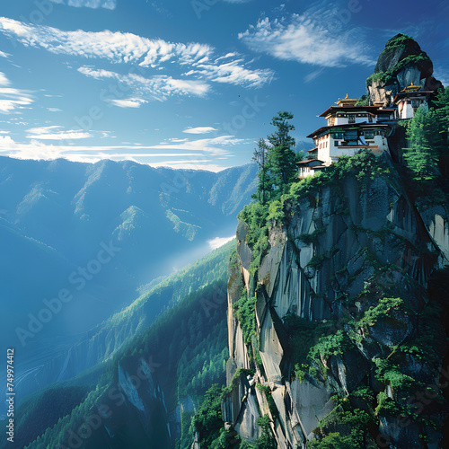 Bhutan himalayan kingdom stunning view 