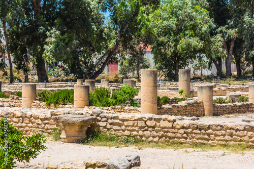 the Archeological site of Carthage, the best ancient Roman ruins in Tunisia and the world. Unesco World Heritage site