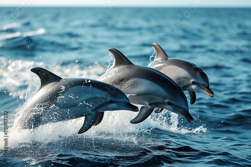 dolphin in the water