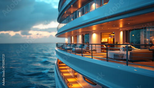 Cruise ship deck