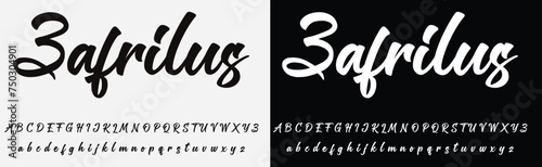 Best Alphabet Beautiful Calligraphy Signature Font lettering handwritten