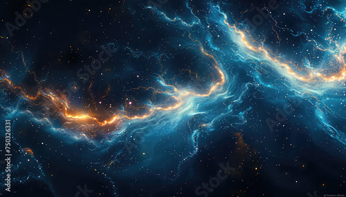 Energy of space, Background for graphics use. Created with Ai