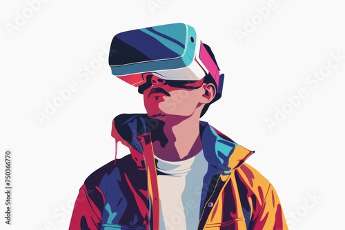 VR 360 Mixed Reality Headset. Virtual Reality Goggles for Environment design. Augmented reality 3D Glasses News Reporting. 3D Future Technology Copious Gadget and Genuine Wearable Equipment