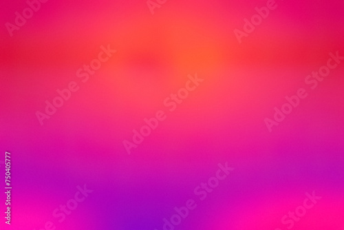 Tropic Twilight: Abstract Color Orange fading to hot pink and purple Gradient Background of Tropical Sunset
