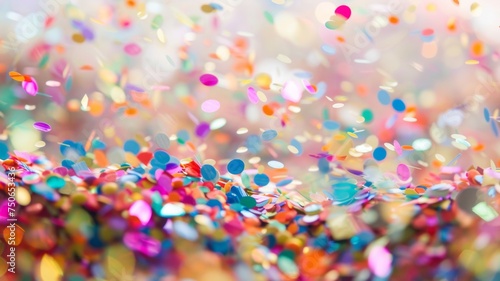 Confetti and party elements create a festive and festive atmosphere. Perfect for fun occasions and gatherings.