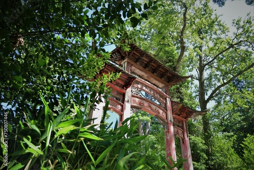 asian garden in Vincennes park
