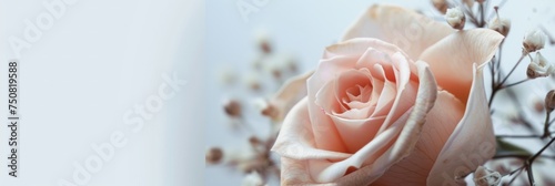 Elegant Rose Flower Generative AI