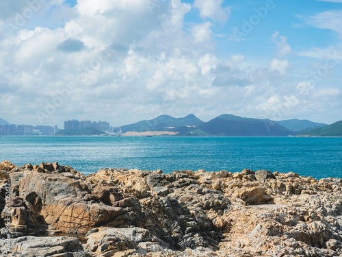 The Seaview from Cape D’Aguilar hike, marine reserve in Hong Kong Island