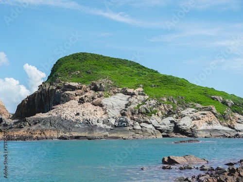 The marine reserve in Cape D’Aguilar, Hong Kong island