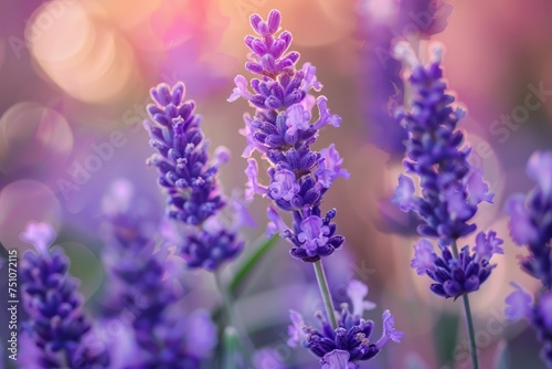 Close-Up of Lavender Flowers